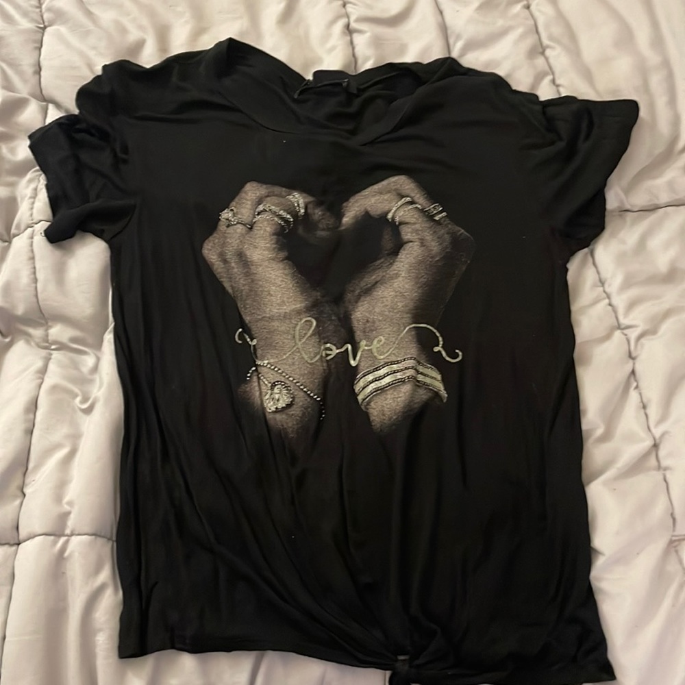 Love tie shirt